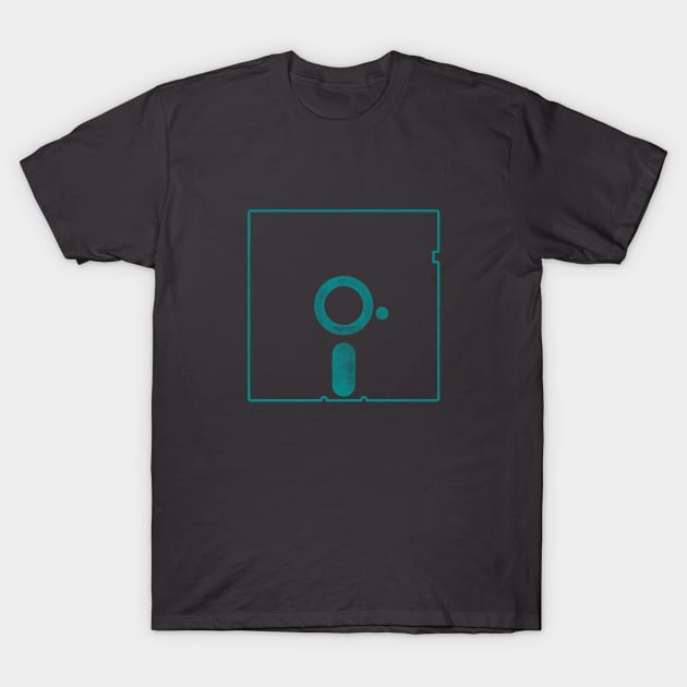 FLOPPY DISK T-Shirt by KIMIDIGI